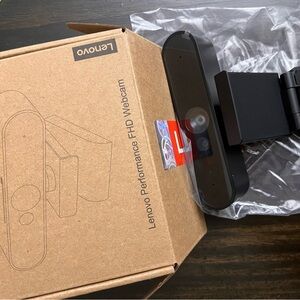 Lenovo Black FHD Webcam